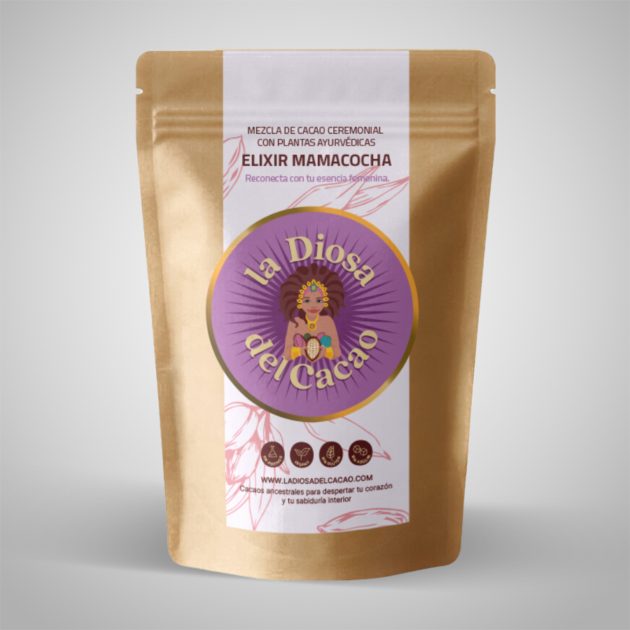 elixir-mamacocha Elixir Mamacocha cacao ceremonial con plantas ayurvédicas